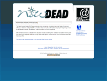 Tablet Screenshot of nowdead.deadrunnerssociety.com
